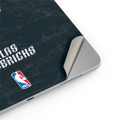 NBA Dallas Mavericks Black Primary Logo iPad Pro 13in M4 (2024) Skin