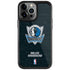NBA Dallas Mavericks Black Primary Logo iPhone Cases