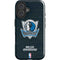 NBA Dallas Mavericks Black Primary Logo iPhone 16 Impact Case