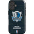NBA Dallas Mavericks Black Primary Logo iPhone 16 Magsafe Impact Case