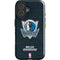 NBA Dallas Mavericks Black Primary Logo iPhone 16 Plus Impact Case