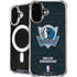 NBA Dallas Mavericks Black Primary Logo iPhone 16 Plus MagSafe Case