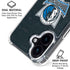 NBA Dallas Mavericks Black Primary Logo iPhone 16 Plus MagSafe Case