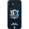 NBA Dallas Mavericks Black Primary Logo iPhone 16 Plus Skin