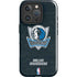 NBA Dallas Mavericks Black Primary Logo iPhone 16 Pro Impact Case