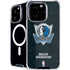 NBA Dallas Mavericks Black Primary Logo iPhone 16 Pro MagSafe Case