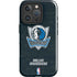 NBA Dallas Mavericks Black Primary Logo iPhone 16 Pro Max Impact Case