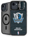 NBA Dallas Mavericks Black Primary Logo iPhone 16e Kickstand Case