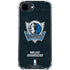 NBA Dallas Mavericks Black Primary Logo iPhone 16e Clear Case