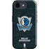NBA Dallas Mavericks Black Primary Logo iPhone 16e Impact Case