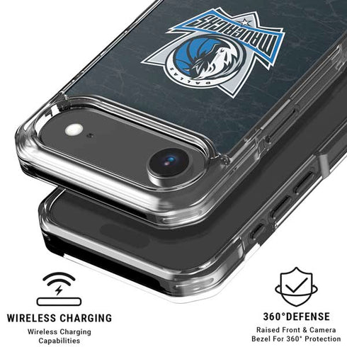 NBA Dallas Mavericks Black Primary Logo iPhone 17 Air MagSafe Case
