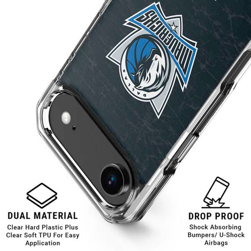 NBA Dallas Mavericks Black Primary Logo iPhone 17 Air MagSafe Case