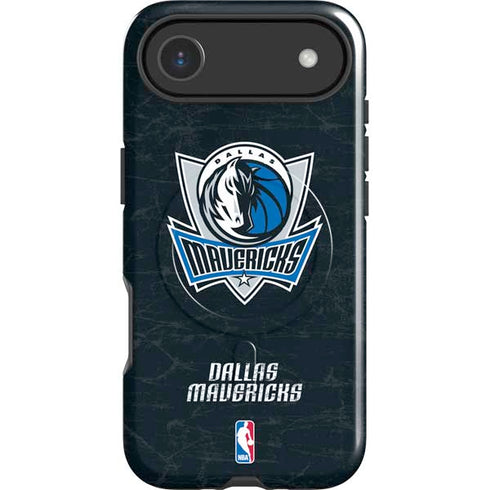 NBA Dallas Mavericks Black Primary Logo iPhone 17 Air Magsafe Impact Case