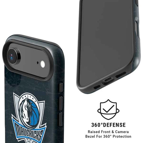 NBA Dallas Mavericks Black Primary Logo iPhone 17 Air Magsafe Impact Case