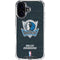 NBA Dallas Mavericks Black Primary Logo iPhone 17 Clear Case