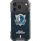 NBA Dallas Mavericks Black Primary Logo iPhone 17 Pro Clear Case