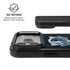 NBA Dallas Mavericks Black Primary Logo iPhone 17 Pro Kickstand Case