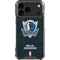 NBA Dallas Mavericks Black Primary Logo iPhone 17 Pro Max Clear Case