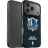 NBA Dallas Mavericks Black Primary Logo iPhone 17 Pro Max Impact Case