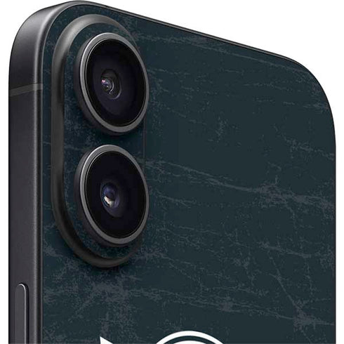 NBA Dallas Mavericks Black Primary Logo iPhone 17 Skin