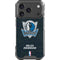 NBA Dallas Mavericks Black Primary Logo iPhone 18 Pro Clear Case