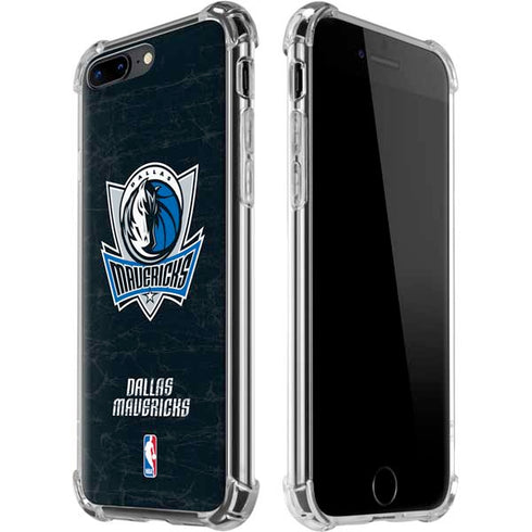 NBA Dallas Mavericks Black Primary Logo iPhone Cases