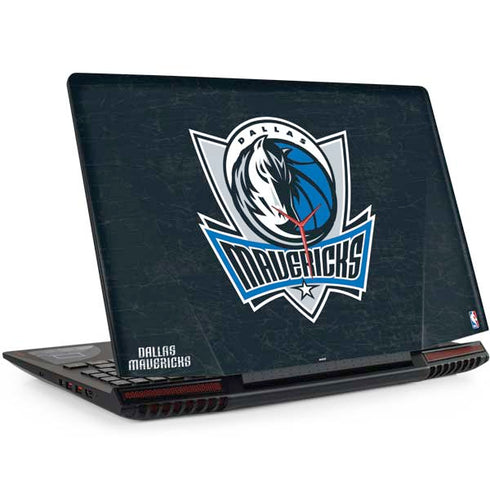 NBA Dallas Mavericks Black Primary Logo Legion Y720 Skin