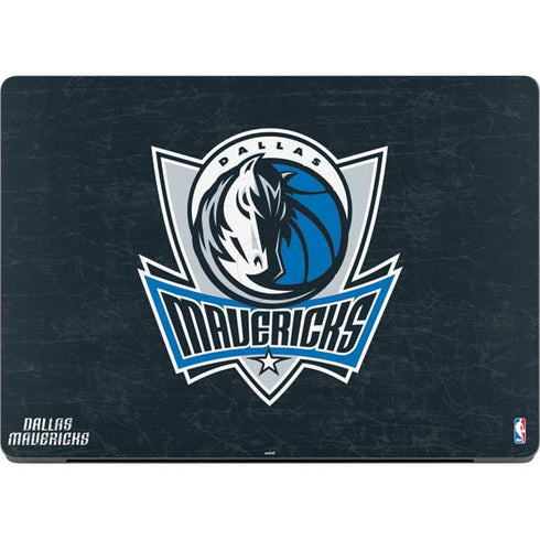 NBA Dallas Mavericks Black Primary Logo Apple MacBook Pro 14-inch Skin