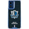 NBA Dallas Mavericks Black Primary Logo Moto G 5G (2024) Clear Case