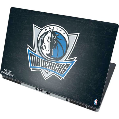NBA Dallas Mavericks Black Primary Logo Dell Precision Skin