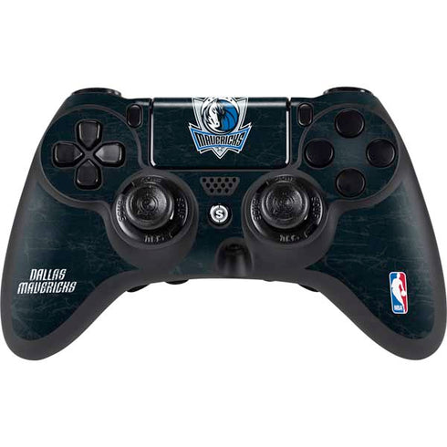 NBA Dallas Mavericks Black Primary Logo PlayStation PS4 Skins