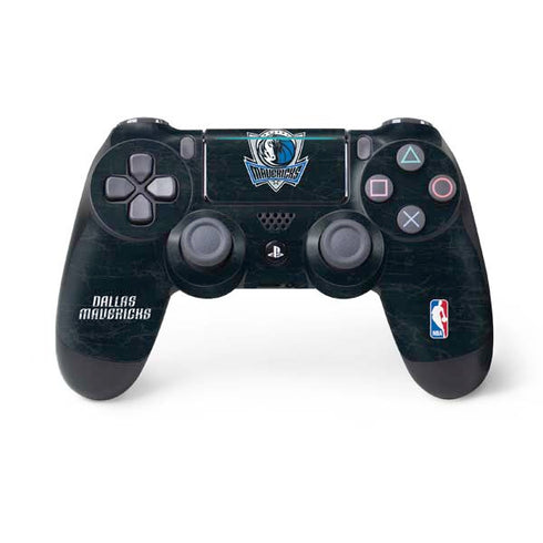 NBA Dallas Mavericks Black Primary Logo PlayStation PS4 Skins
