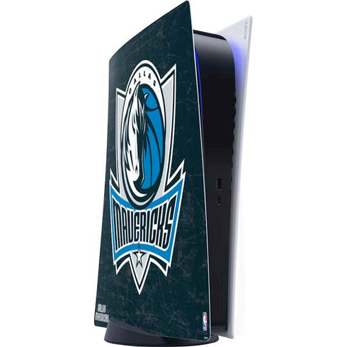 NBA Dallas Mavericks Black Primary Logo PlayStation PS5 Skins