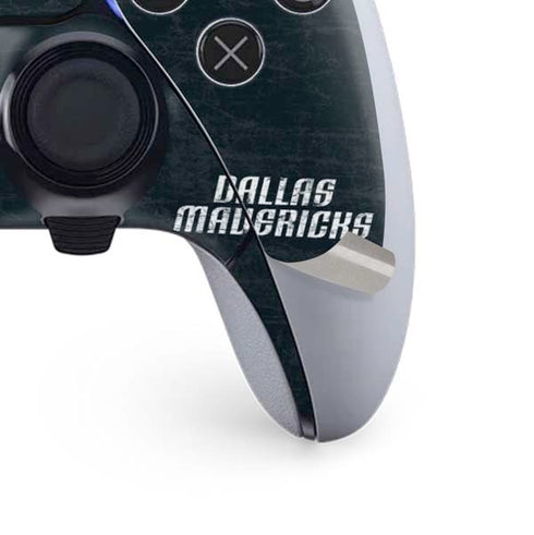 NBA Dallas Mavericks Black Primary Logo PS5 DualSense Edge Pro Controller Skin