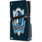 NBA Dallas Mavericks Black Primary Logo PS5 Pro Disk Console Skin