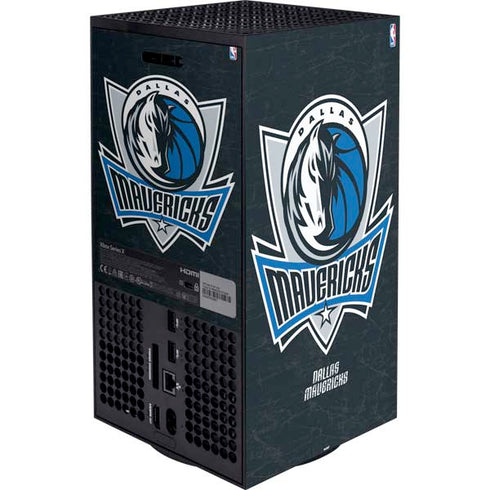 NBA Dallas Mavericks Black Primary Logo Xbox Series X Bundle Skin