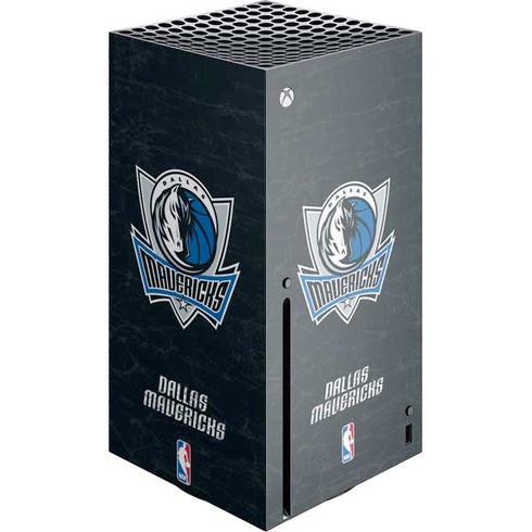 NBA Dallas Mavericks Black Primary Logo Xbox Series X Skins