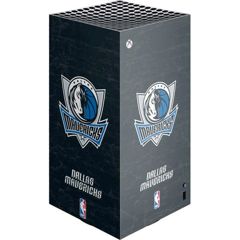 NBA Dallas Mavericks Black Primary Logo Xbox Series X Skins