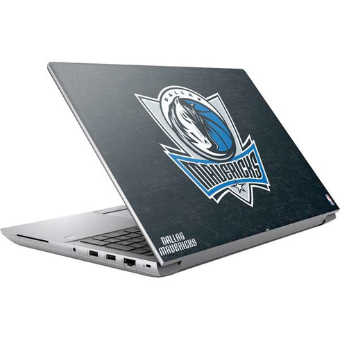 NBA Dallas Mavericks Black Primary Logo HP ZBook Fury 16 G10 Skin