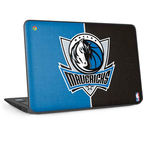 NBA Dallas Mavericks Canvas HP Chromebook Skin