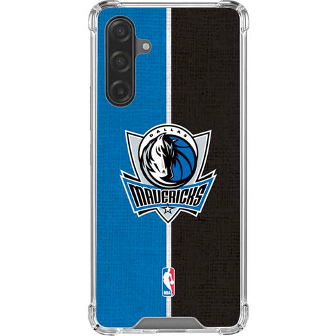 NBA Dallas Mavericks Canvas Galaxy A17 Clear Case
