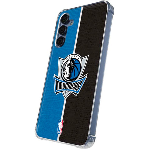 NBA Dallas Mavericks Canvas Galaxy A35 5G Clear Case