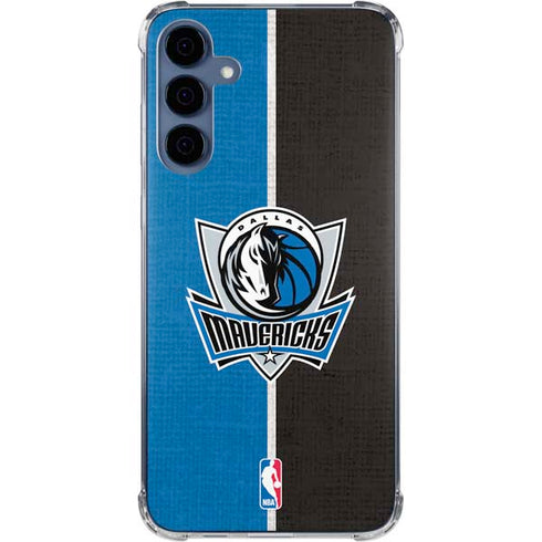 NBA Dallas Mavericks Canvas Galaxy A55 5G Clear Case