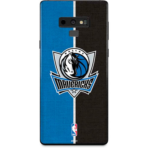 NBA Dallas Mavericks Canvas Galaxy Note 9 Skin