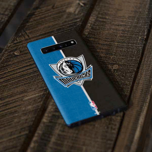 NBA Dallas Mavericks Canvas Galaxy S10 Skin