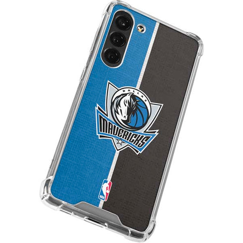NBA Dallas Mavericks Canvas Galaxy S24 FE Clear Case