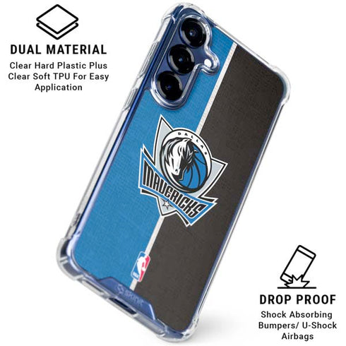 NBA Dallas Mavericks Canvas Galaxy S25 Plus Clear Case