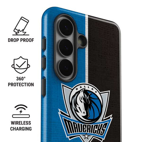 NBA Dallas Mavericks Canvas Galaxy S26 Impact Case