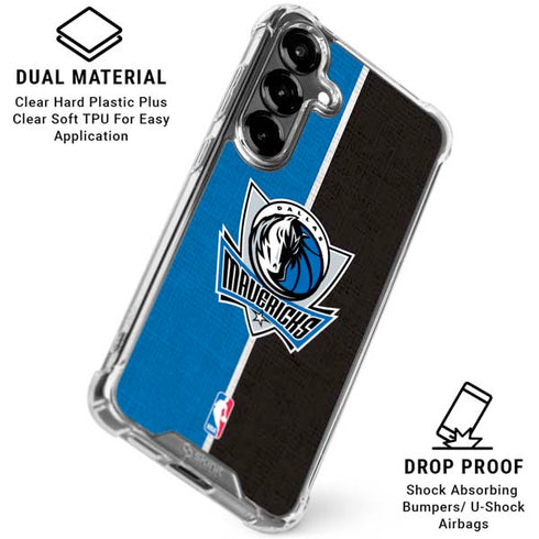 NBA Dallas Mavericks Canvas Galaxy S26 Plus Clear Case