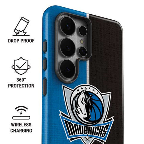 NBA Dallas Mavericks Canvas Galaxy S26 Ultra Impact Case